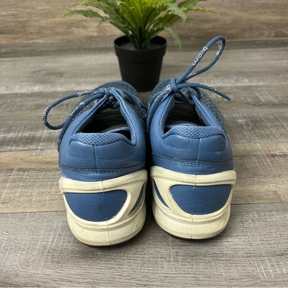 ECCO Biom Blue Leather Mesh Sneaker Size US 10 - Picture 10 of 15